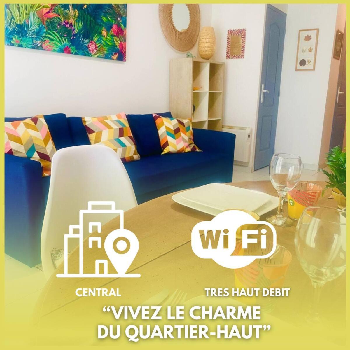 Appartement Neuf Cosy Centre Ville Quartier Haut Sète Exteriér fotografie